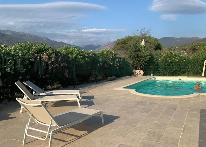 Grand T4, Piscine, Vue Exceptionnelle A 50 M De La Apartmán Propriano (Corsica)